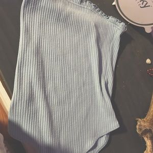 women’s small forever 21 light blue bodysuit.